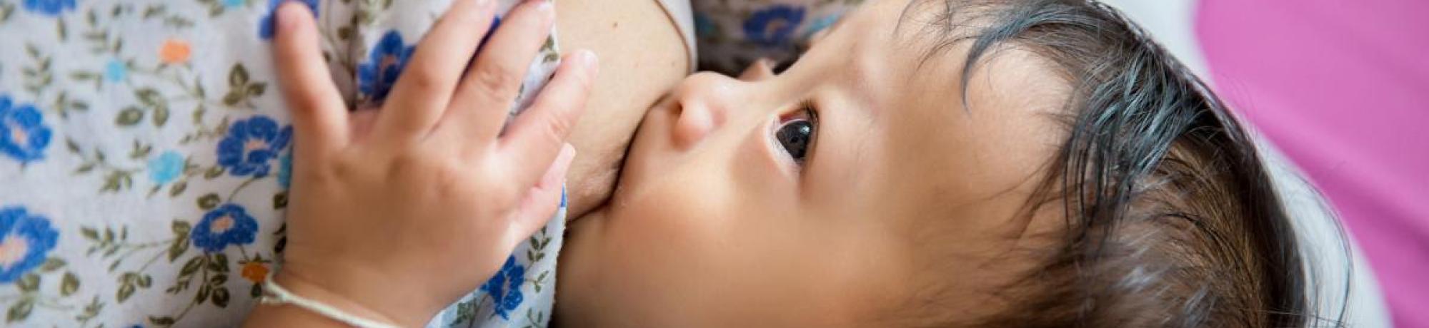 breastfed baby